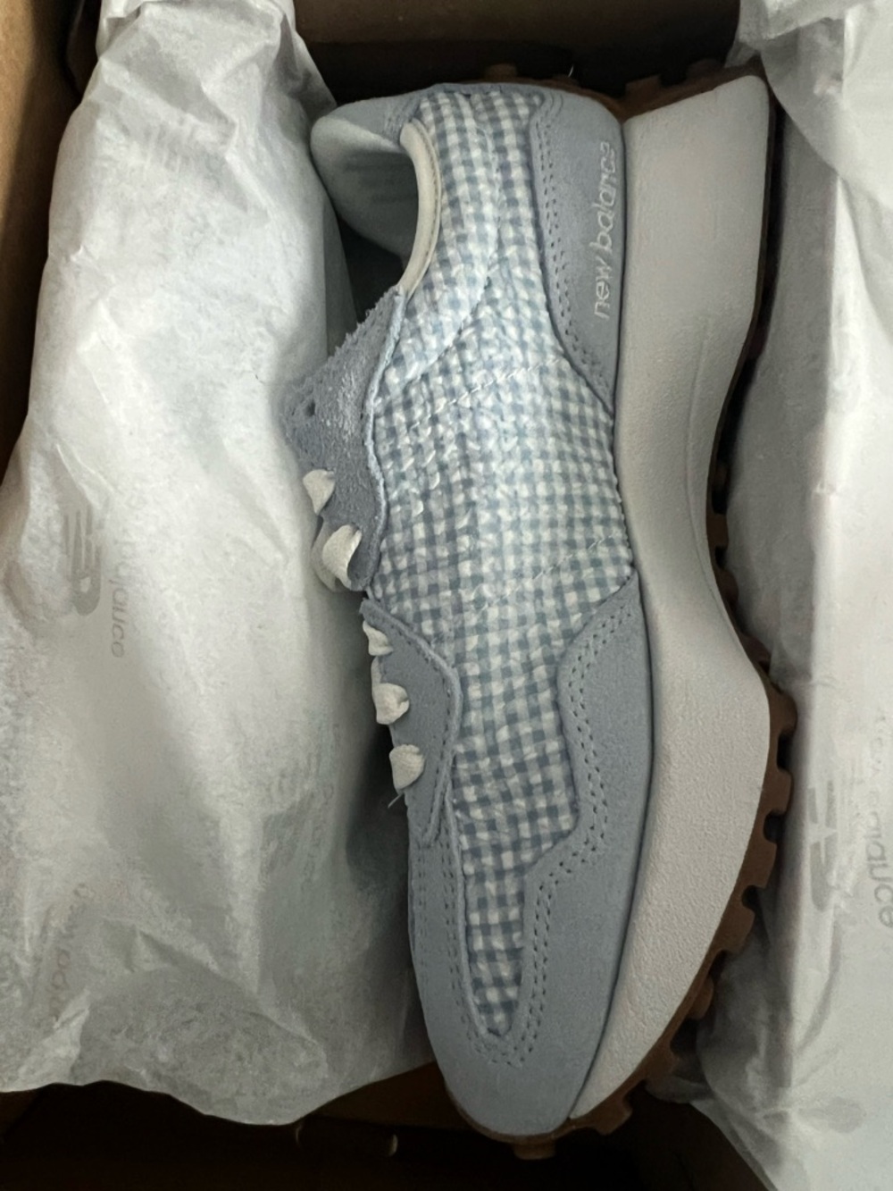 New Balance Gingham sneakers NIB - Picture 6 of 9